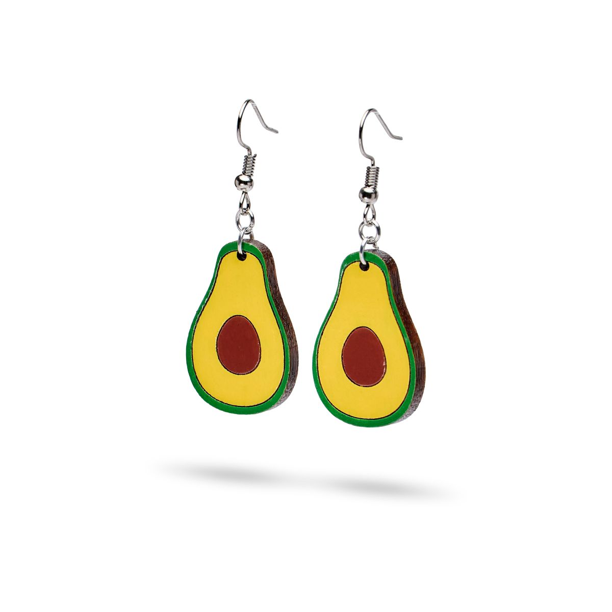 Aretes Colgantes Aguacate