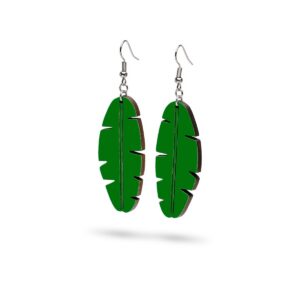Aretes Colgantes Hoja de Platanero
