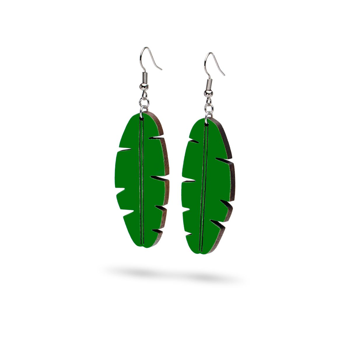 Aretes Colgantes Hoja de Platanero