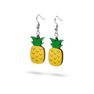 Aretes Colgantes Piña