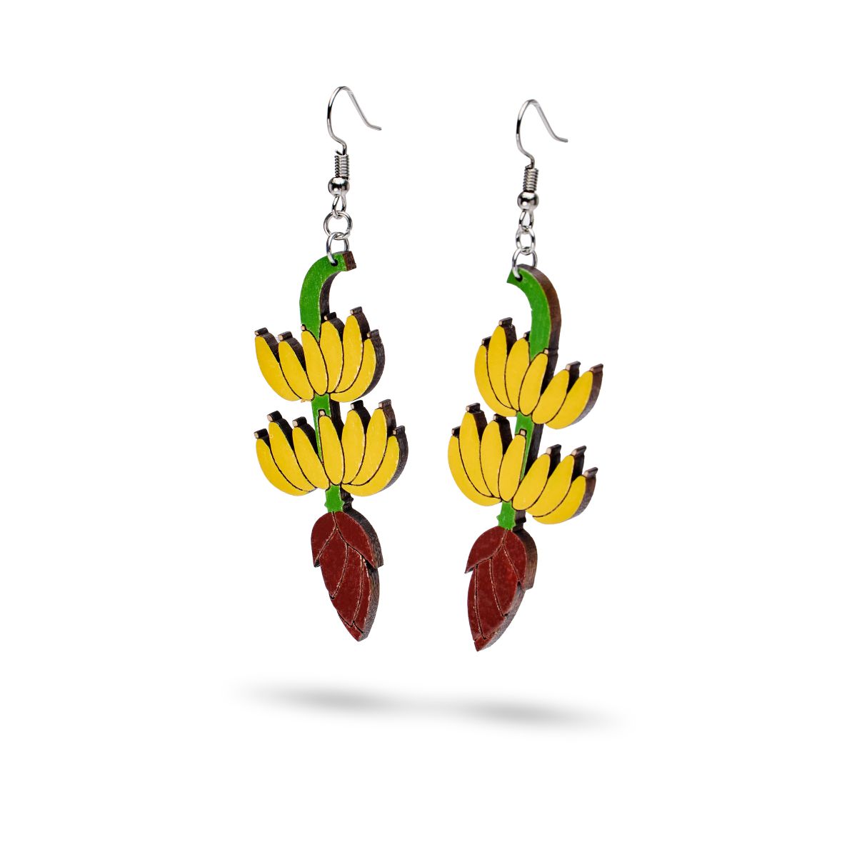 Aretes Colgantes Racimo de Guineo
