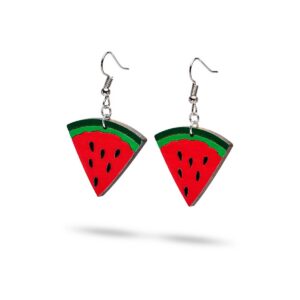 Aretes Colgantes Sandía