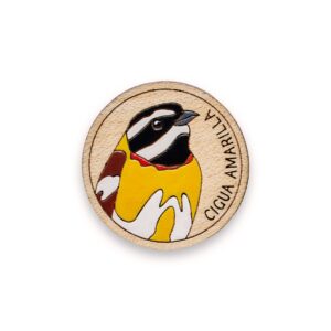 Pin Cigua Amarilla