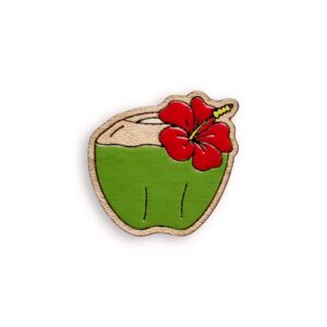 Pin Coco Cayena